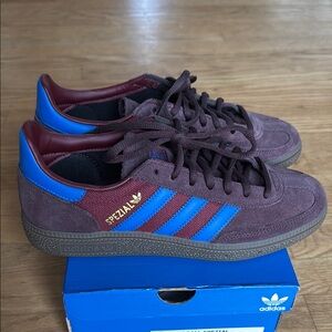NWOT Adidas Night Red Blue Handball Spezial